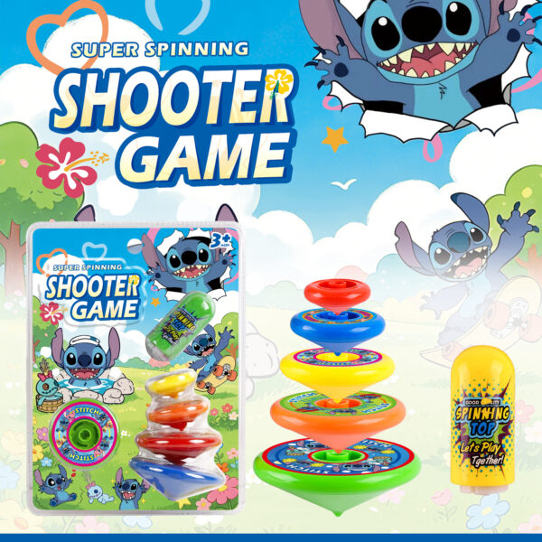 Spinning Top Stacking Game – Movie Character Edition