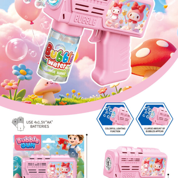 Cool Melody Bubble Gun