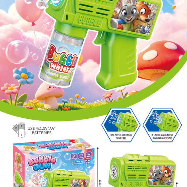 Cool Animal Character Bubble Gun