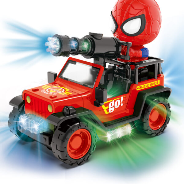 Electric All-Terrain Jeep – Superhero Edition