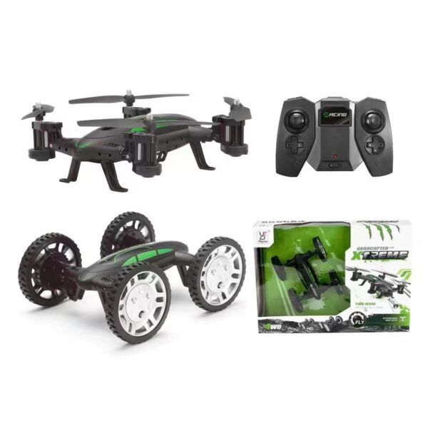 High-speed flying car (green) R/C CAR off-road vehicle