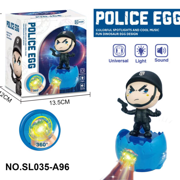 Electric Police Omnidirectional Egg