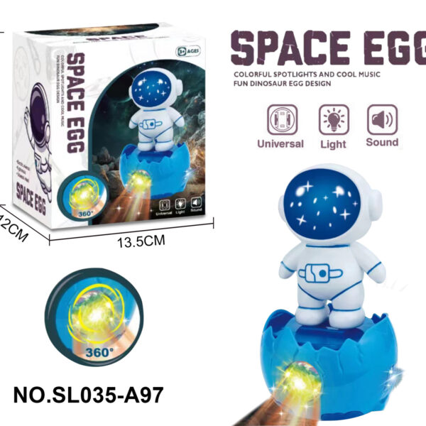 Electric Astronaut Omni-Directional Egg