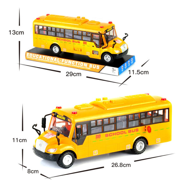 Inertia Car/Inertia Yellow School Bus/Toy