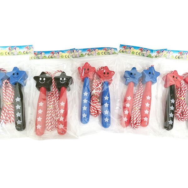 Five-Pointed Star Jump Rope - Kids Outdoor Sports Fitness Toy Bulk Wholesale