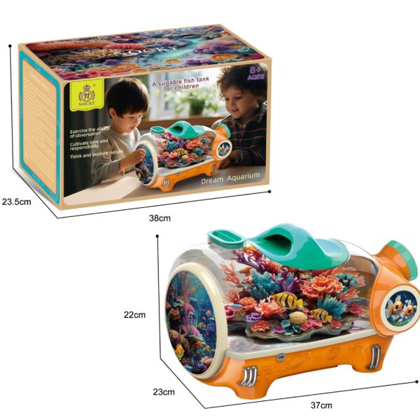 Children's Educational Fish Tank - LED Oxygen System Large Capacity Wholesale