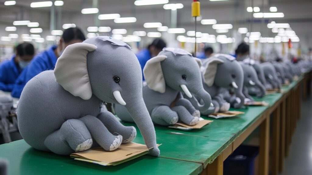 toy factory production line